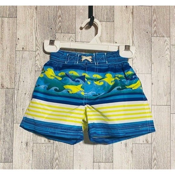 *NEW WITH TAGS* Boys Swim Trunks - 12M - Picture 1 of 4
